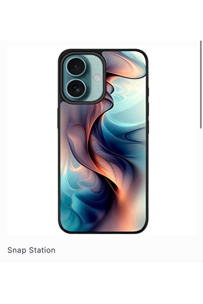 SNAPSTATIONRO Προστατευτική θήκη, MagSafe, iPhone 16 PLUS - Χρώμα_Αφηρημένο