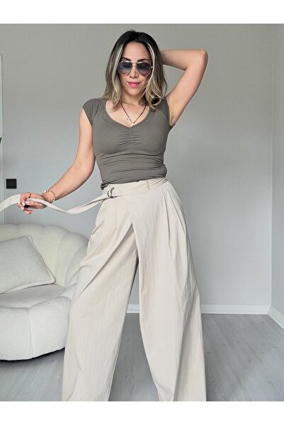 ms perry Wrap Pants Parachute Fabric (Full Fit)
