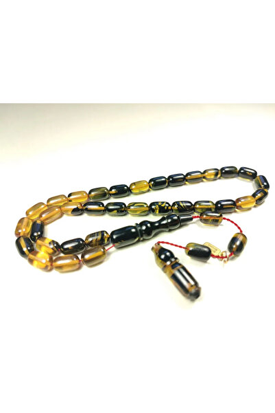 İskeçe Tesbih Έργο τεχνίτη Μεχμέτ Μερκάν με υπογραφή, Κεχριμπάρι σε αντίθεση ...