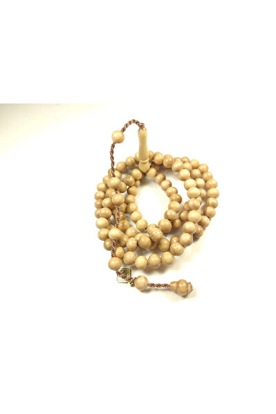 İskeçe Tesbih Τεσσαράκι προσευχής με σχέδιο φοίνικα από την έργασια του δασκά...