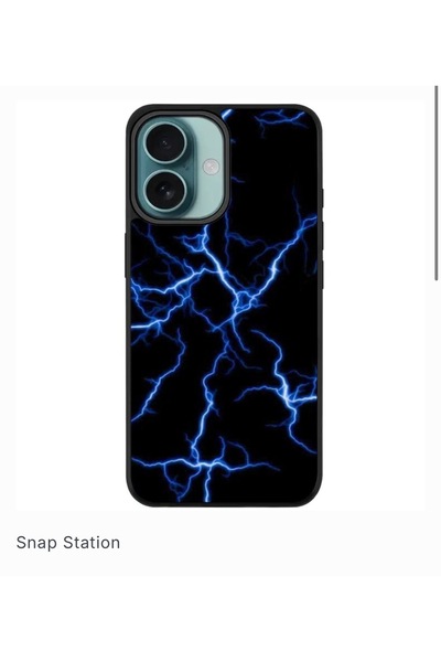 SNAPSTATIONRO Θήκη προστασίας, MagSafe, iPhone 16 PLUS - Electric_Lightning