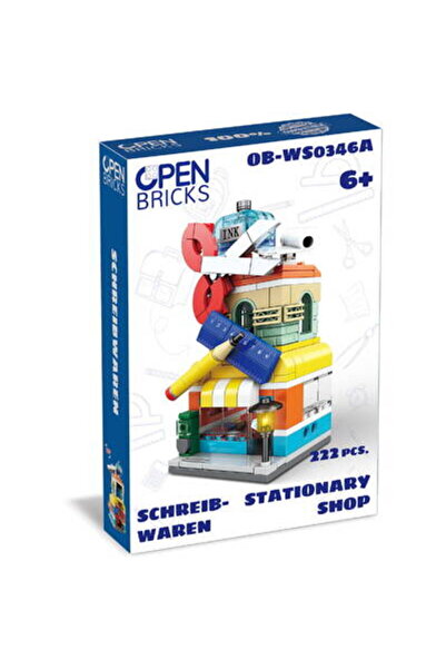 open Brick Source Σετ Κατασκευής Παιχνιδιών - Κατάστημα Χαρτικών (222 τεμάχια)