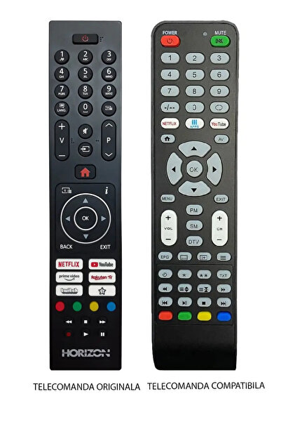 vidsel Συμβατό τηλεχειριστήριο αντικατάστασης για τηλεόραση Horizon 32HL6330F...