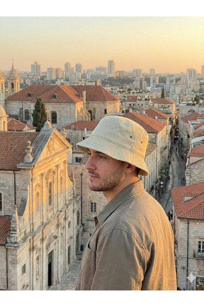 PIECE SIGNATURE 100% Cotton, Washable Bucket Hat for Men and Women (58-59 cm)