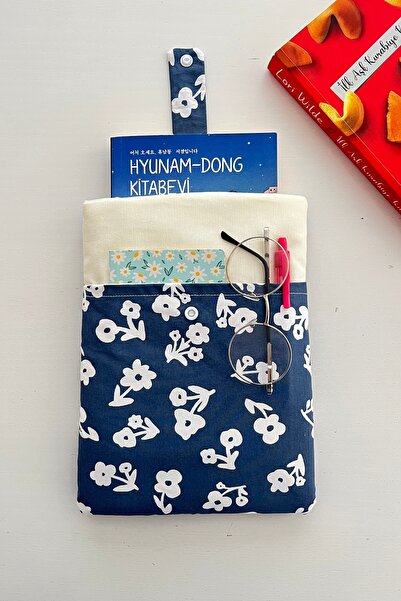 Outlet Çarşım Husă de carte din material textil cu buzunare