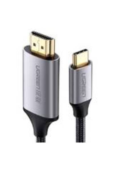 Ugreen Cablu Καλώδιο Δεδομένων USB-C σε HDMI 4K UHD 1,5μ (μαύρο)
