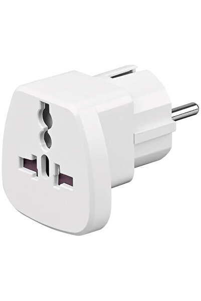 vidsel Καθολικός αντάπτορας σε CEE 7/7 λευκό 3680W 16A δεν μετατρέπει την τάση