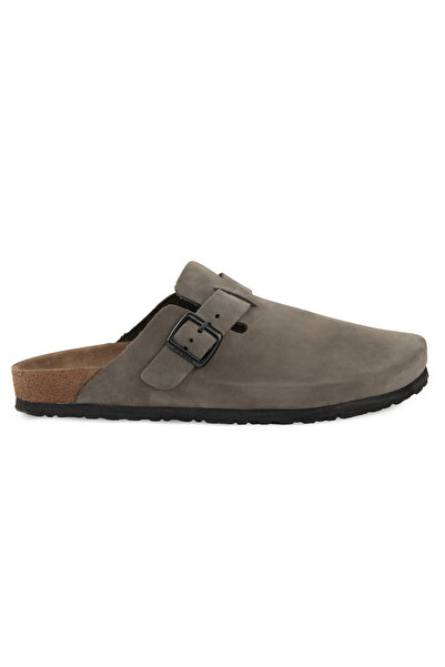 Pegia Men's Leather Sabo Slippers 215031