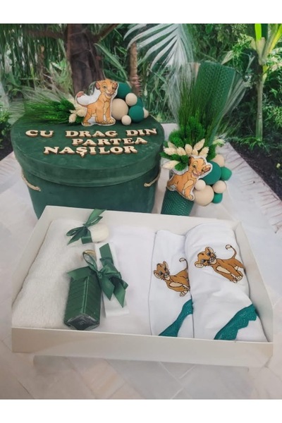 MASSIBEBE Πλήρες Κιτ Βάπτισης για Κορίτσια και Αγόρια: Κερί, Κουτί, Αξεσουάρ