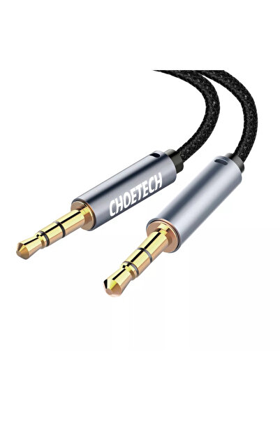 CHOETECH AUX002 Στερεοφωνικό Καλώδιο Ήχου Jack 3.5mm - 3.5mm 1.2μ Μαύρο