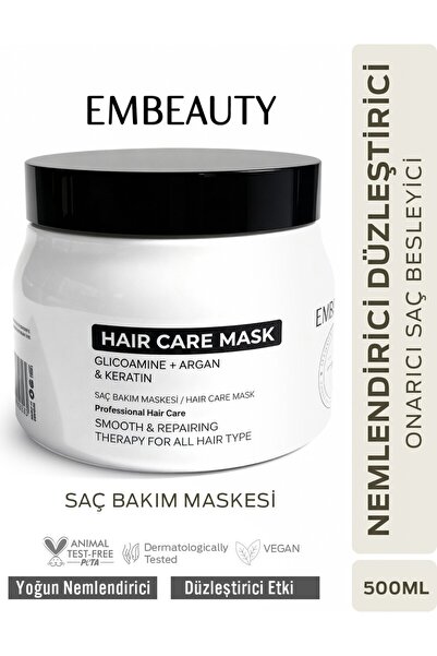 ROSSMANN Embeauty Besleyici Onarıcı Keratin Etkili Yoğun Saç Bakım Maskesi 50...
