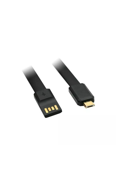 vidsel Καλώδιο φόρτισης My-Trim Micro USB μαύρο 1,2 μ.