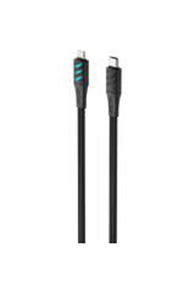 Havit CB6255 - USB кабел за зареждане тип C към Lightning, 1 м (черен)
