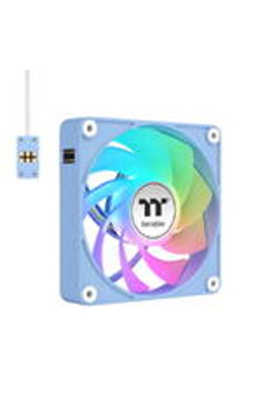 THERMALTAKE Ανεμιστήρας υπολογιστή Thermaltake, σετ 3 τεμαχίων, Ø 12 εκ., μπλε
