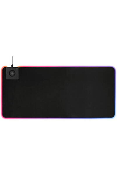 DELTACO Mouse pad Mousepad gaming XXL GAMING DMP320, RGB, 900 x400 x 4mm,inca...