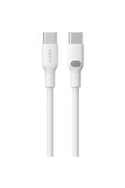 Havit CB6280 - USB Type C към USB Type C кабел, 1 м (бял)