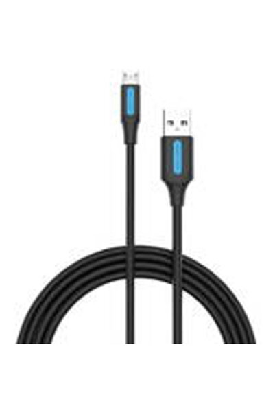 Vention Καλώδιο USB 2.0 A σε Micro USB COLBD 3A 0,5μ μαύρο