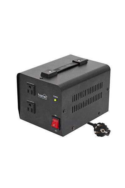 Somogyi Μετατροπέας 230V σε 110V 1000VA/800W με δύο εισόδους, πρίζα ΗΠΑ, Home...