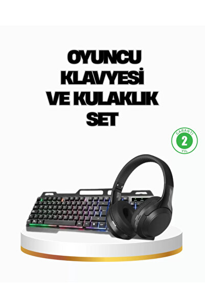 FTA TİCARET HN01 KULAKLIK + PG-8018 OYUNCU KLAVYESİ SET