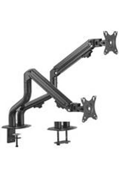 Gembird Suport Ρυθμιζόμενος βραχίονας στήριξης για 2 οθόνες (με δυνατότητα κλ...