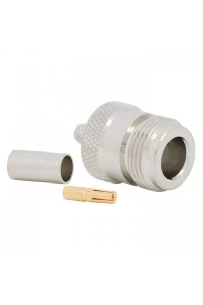 vidsel Soclu N la RG58 50 ohmi sertizabil pin aurit