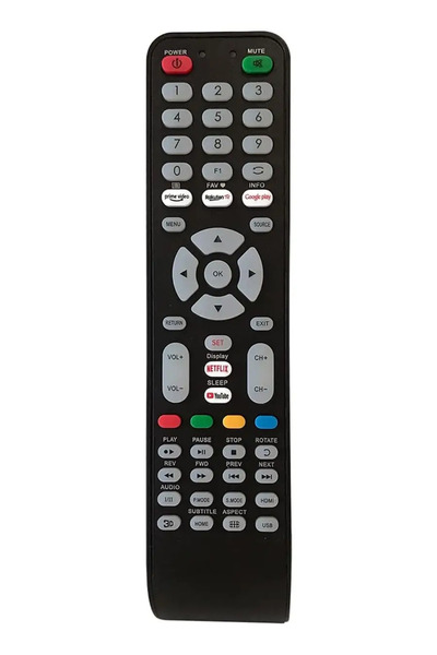 vidsel Καθολικό προγραμματιζόμενο τηλεχειριστήριο τηλεόρασης CRC1210V (571)