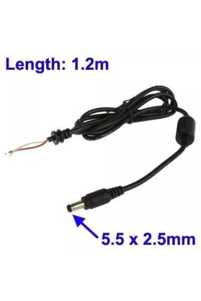 vidsel Cablu alimentare laptop mufa 5.5x2.5 mm 90W 1.2m