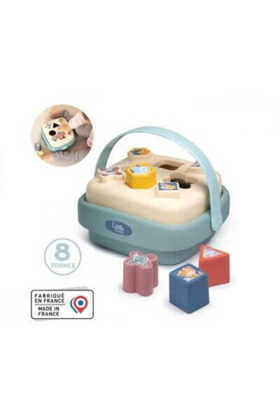 Smoby Творческа играчка за сортиране Смоби, Малък Смоби, многоцветна, с кошница