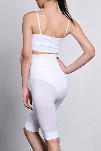 Generic Brand White Mi Emay 2015 High Waist Double Long Leg Corset