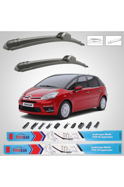 TEAMCAR Citroen C4 Picasso UD (2008–2013) Επίπεδες Υαλοκαθαριστήρες |   Μπροσ...