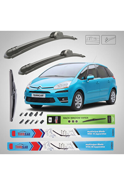 TEAMCAR Citroen C4 Picasso UD (2006–2008) Επίπεδες Υαλοκαθαριστήρες |   Πλήρε...
