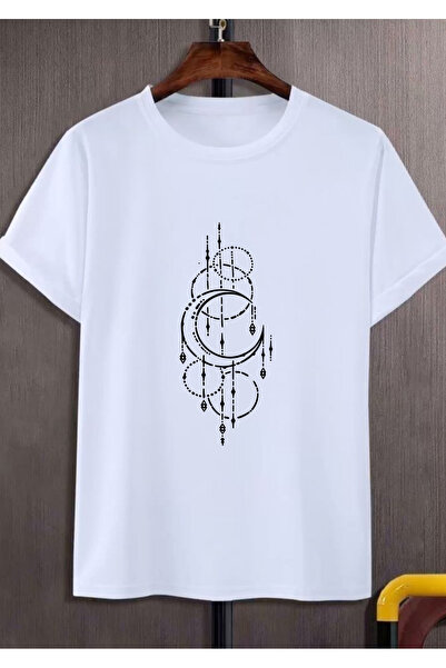 barsdepo Μπλουζάκι με στάμπα ΟΥΡΑΝΙΟΥ ΗΜΙΣΕΜΕΝΟΥ ΦΕΓΓΑΡΙΟΥ, Ποιότητας PREMIUM...