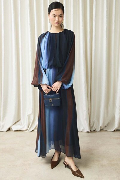 ASEDE Σετ φούστας με στάμπα από σιφόν