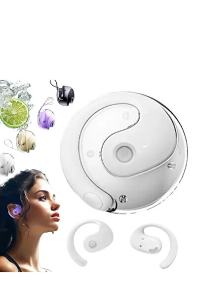 Lisinya Spor İçin Kablosuz Kulaklık Kulak Kancalı Sabit Duruş ve Net Ses Performansı -