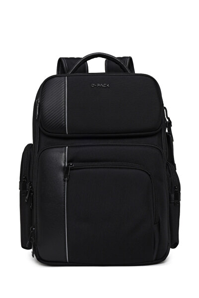 Derimod D-Pack Men's Black Backpack 25Wbd30076F