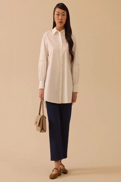 Rain and River Buttoned cotton shirt