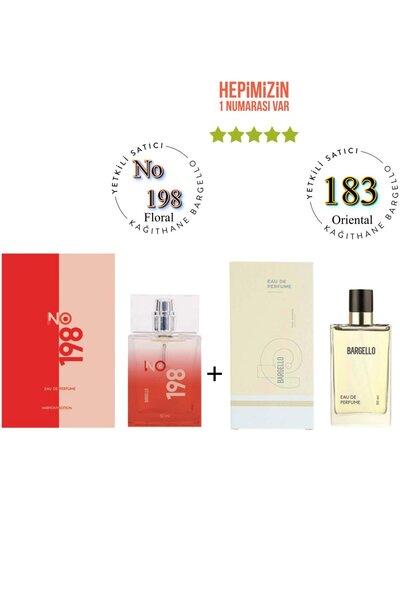 Bargello No: 198 + 183 Kadın Parfüm Edp 50 ml Floral / Oriental - Mnms198183