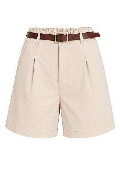 trender 5448 Γυναικείο σορτς από πέτρα με ζώνη 26YTG5000019