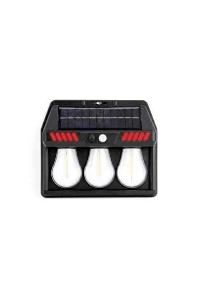 3'LÜ SOLAR LED DUVAR LAMBASI GÜNEŞ ENERJİLİ (GÜN IŞIĞI)