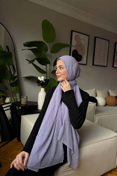 diorel Muslin Shawl -Light Lila