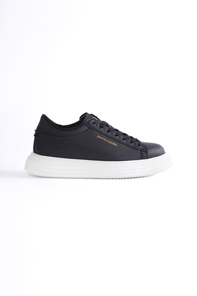 Pierre Cardin Adidași negri cu șireturi – Confortabili pe tot parcursul zilei...