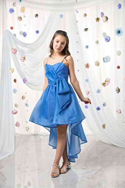 moona kids 10-15 Yaş Kız Çocuk Kuyruklu Abiye