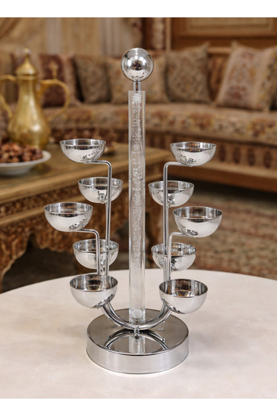 ALQANNAS Shalay Fennel 12 Full Silver Fennel with Acrylic Pole New Model Excl...