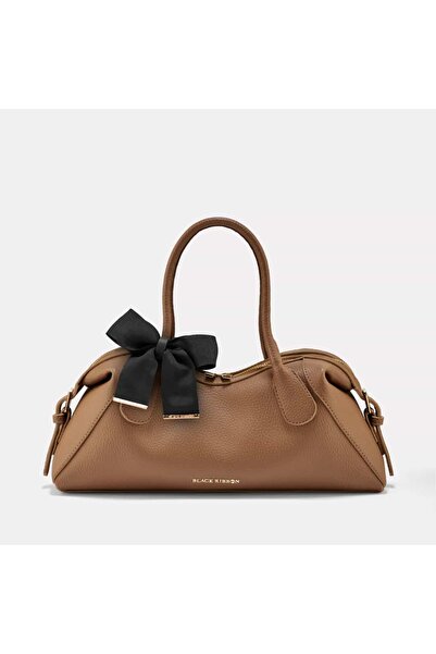 Black Ribbon Τσάντα ώμου - Μαύρο - Ψεύτικο δέρμα