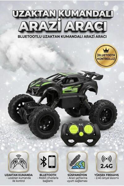 Tıfıl Toys Uzaktan Kumandalı Işıklı 2.4GHz Bluetoothlu Telefon Kontrollü Araz...