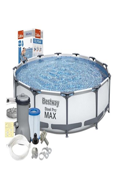 BESTWAY Steel Pro MAX Above Ground Pool Set 3.66 m x 76 cm