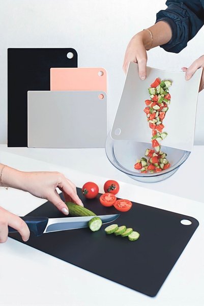 Elis Concept Prs Kesme Tahtası Seti Plastik Kesme Tahtası Esnek Kesme Tahtası Seti Doğrama Tahtası S