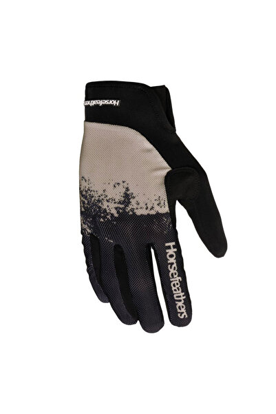 Horsefeathers Γάντια εργασίας Μαύρα/Ασημί από ξύλο σημύδας Μεγέθους L