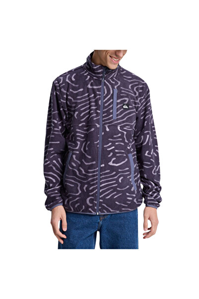 Quiksilver ΧΩΡΙΣ ΤΟΠΟΘΕΤΗΣΗ ΦΛΙΣ ΖΙΠ ΓΚΡΙΣΤΟΝ ΓΡΑΜΜΙΚΗ ΣΦΡΑΓΙΣΗ Μ