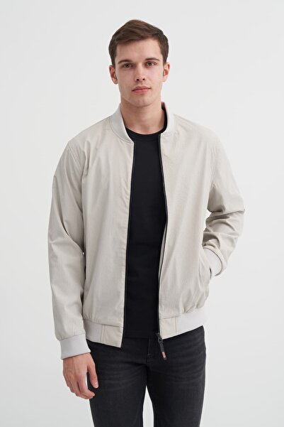 Cazador Ανδρικό μπεζ εποχιακό παλτό CAZ 10190